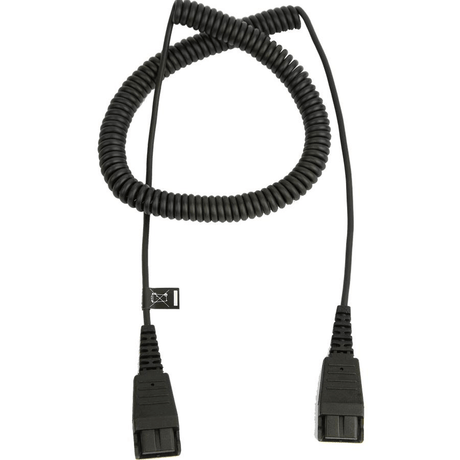 Jabra 2m Coiled QD to QD Extension Cord 8730-009