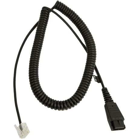 Jabra QD to RJ45 Coiled Extension Cord 8800-01-89