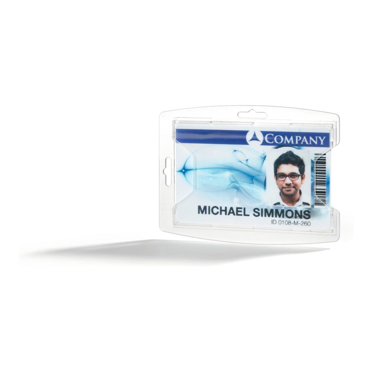 Durable ID Card Holder Rexycle for 1 Card 10-pack 895119