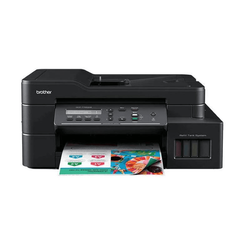 Brother DCP-T720DW A4 Wi-Fi Multifunction Ink Tank Printer 8CH74500124