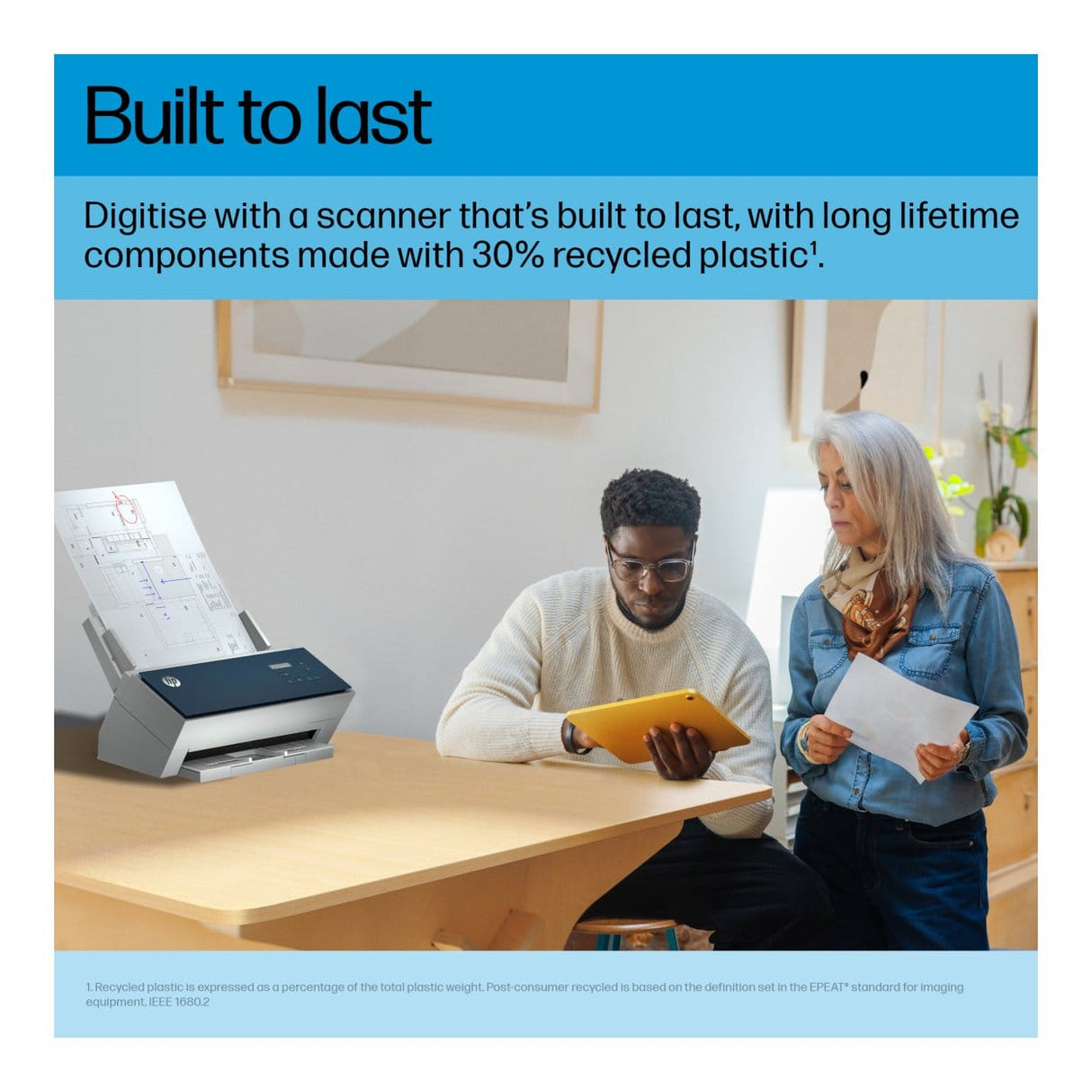 HP ScanJet Enterprise Flow 9000 s1 A3 ADF Scanner 8Q4W0A