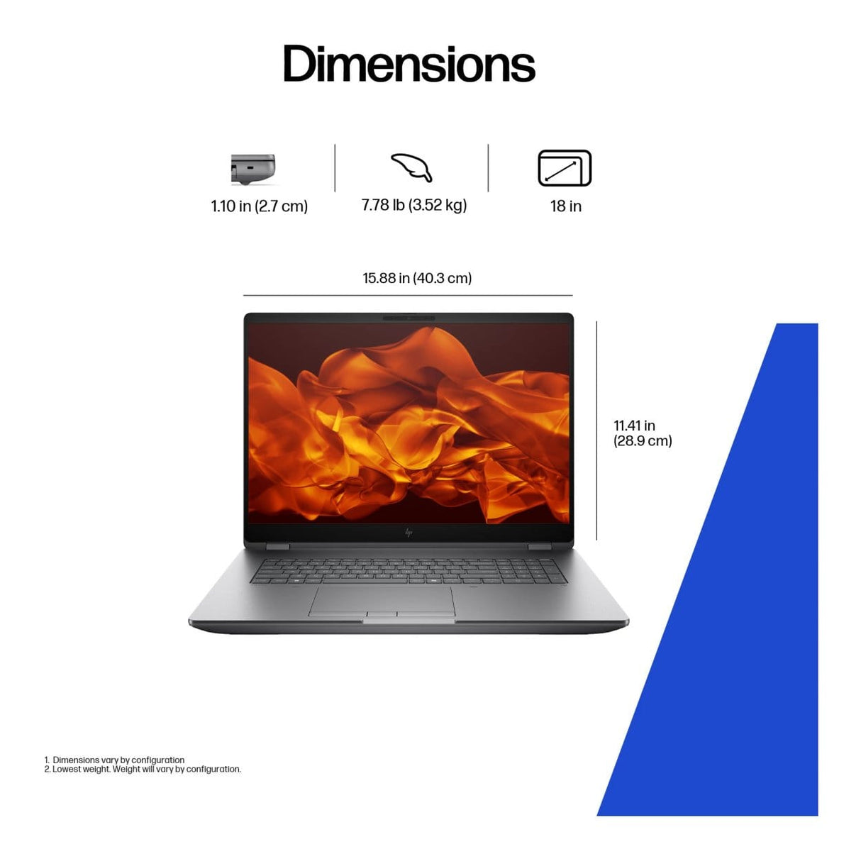 HP ZBook Fury G1i 18-inch WQXGA AI Mobile Workstation - Intel Core Ultra 9 285HX 2TB SSD 128GB RAM RTX PRO 5000 Win 11 Pro