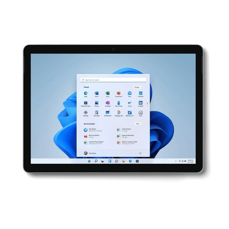 Microsoft Surface Go 3 10.5-inch FHD Tablet - Intel Core i3-10100Y 64GB SSD 4GB RAM Win 10 Pro 8V9-00030