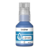 Brother BTD100C Cyan Ink Bottle Original 8ZCCC200140 Single-pack