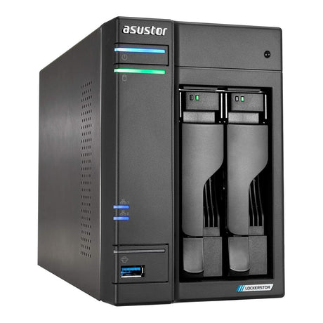 Asustor AS6702T LOCKERSTOR 2 Gen2 2-Bay NAS Enclosure 90-AS6702T00-MD30