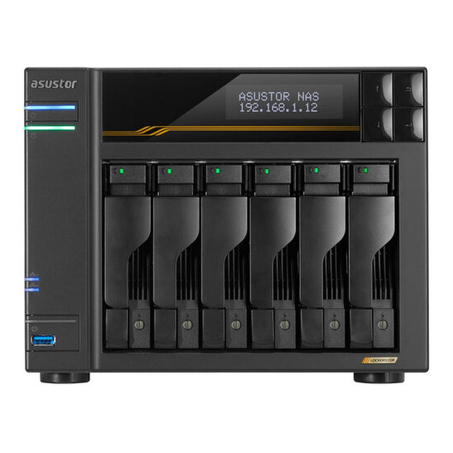 Asustor AS6806T LOCKERSTOR 6 Gen3 6-bay NAS Enclosure 90-AS6806T00-MF30