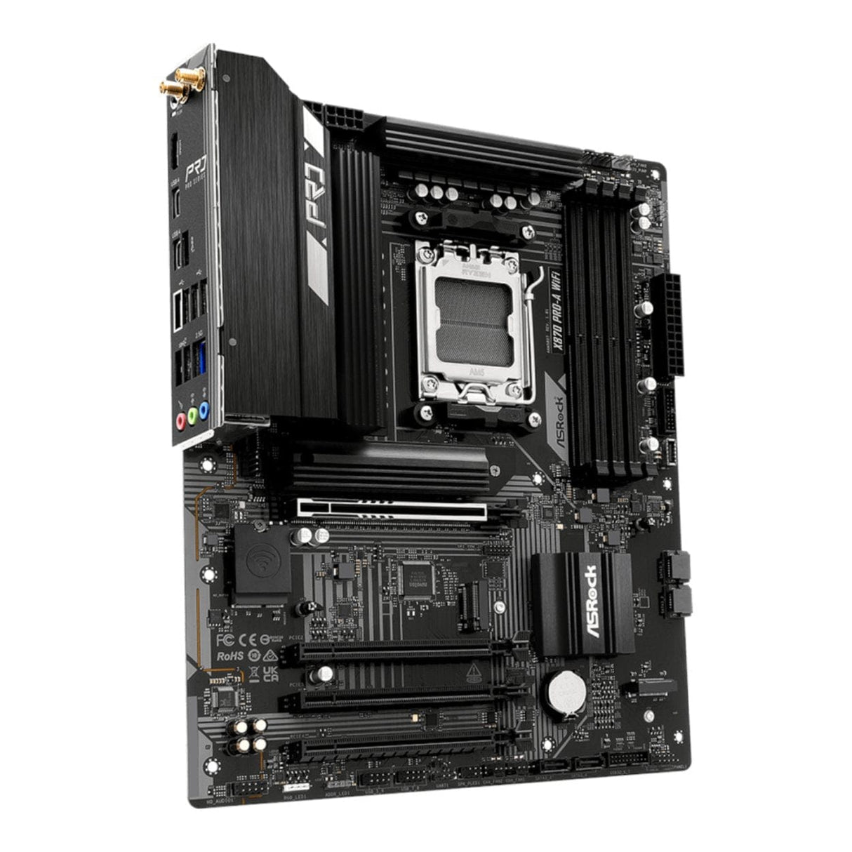 ASRock X870 Pro-A AMD Socket AM5 ATX Wi-Fi Gaming Motherboard 90-MXBT60-A0UAYZ