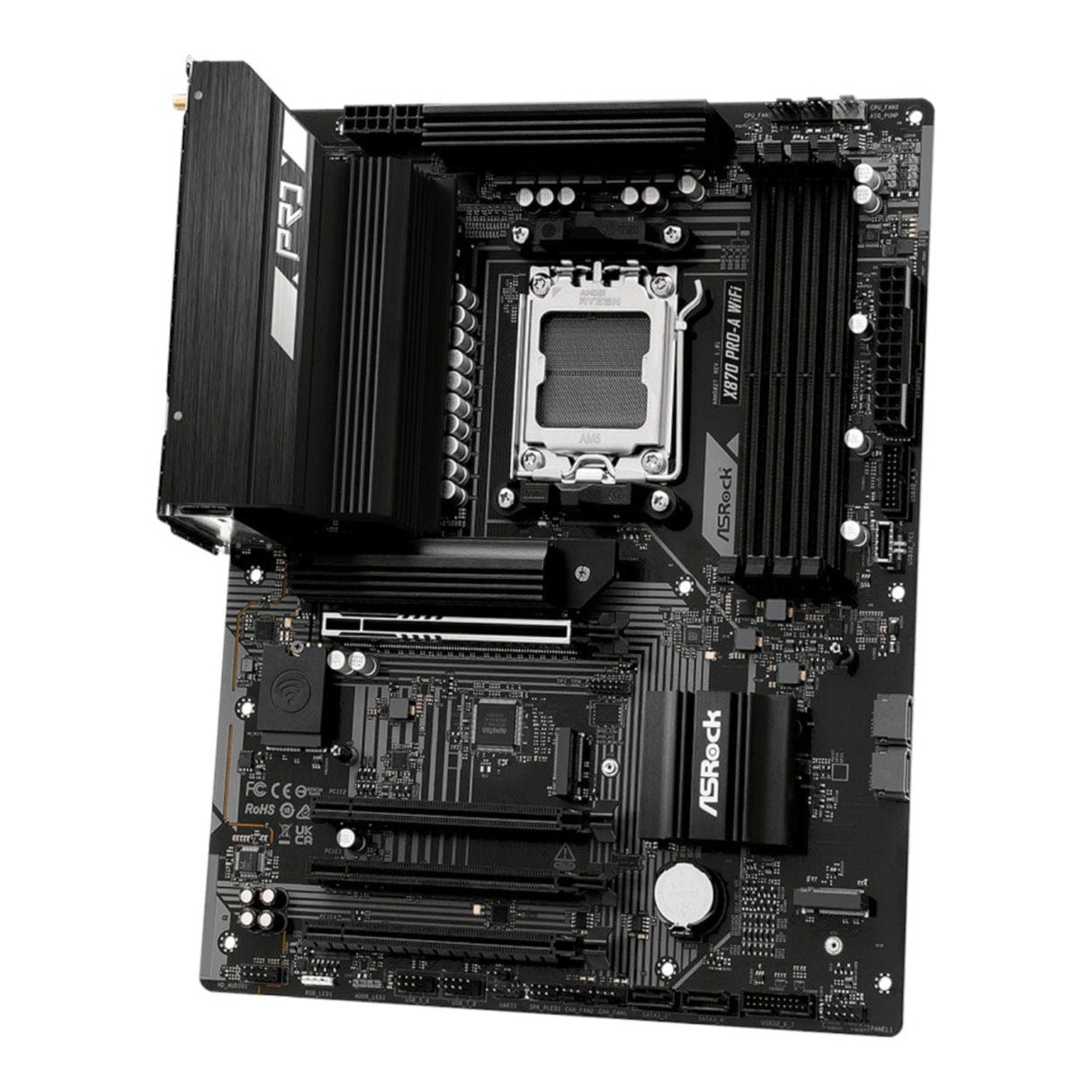 ASRock X870 Pro-A AMD Socket AM5 ATX Wi-Fi Gaming Motherboard 90-MXBT60-A0UAYZ