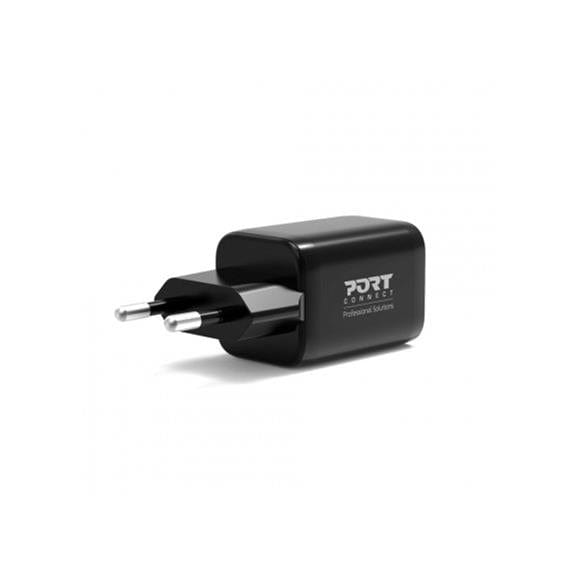 Port Designs 45W GaN USB-C Indoor Wall Charger Black 900105-EU