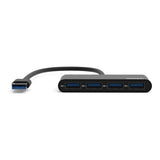 Port Designs 900121 interface hub USB 3.2 Gen 1 (3.1 Gen 1) Type-A 5000 Mbit/s Gray
