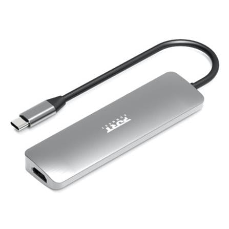 Port Designs 100W 4K USB-C 5 Devices Mobile Docking Station Silver 900162