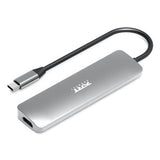 Port Designs 100W 4K USB-C 5 Devices Mobile Docking Station Silver 900162