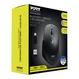 Port Designs Mouse Right-Hand RF Wireless+Bluetooth Optical 3200dpi 900716