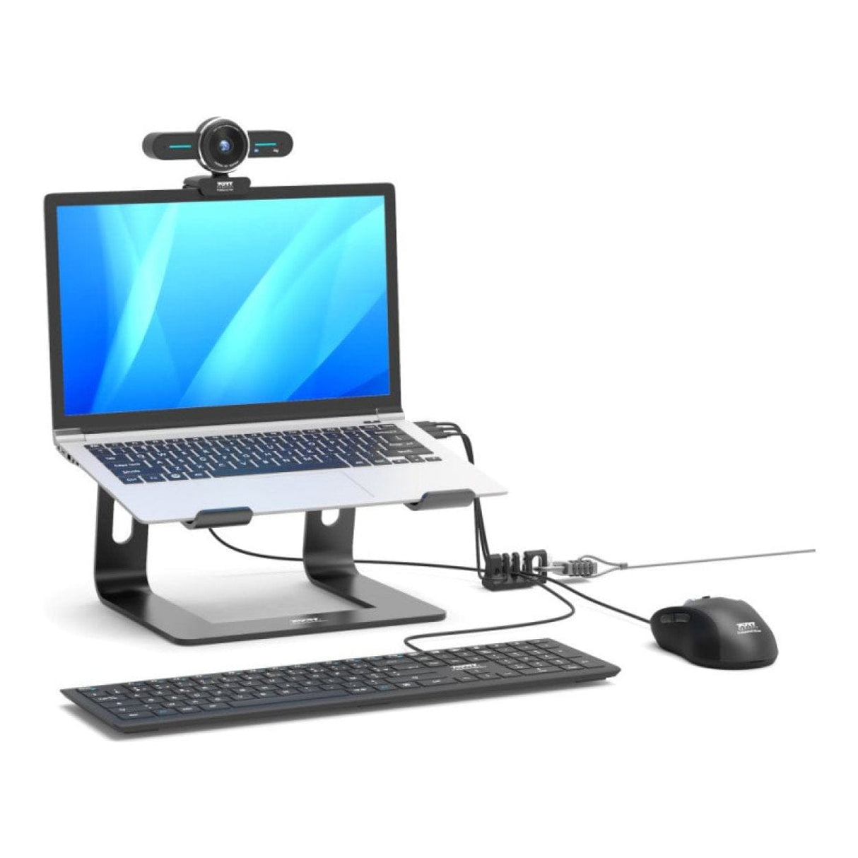 Port Designs Desktop Cable Manager for Keyboard and Mouse 901243