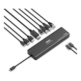 Port Designs 100W Pro V2 Multi Port USB-C 4K Docking Station 901906V2