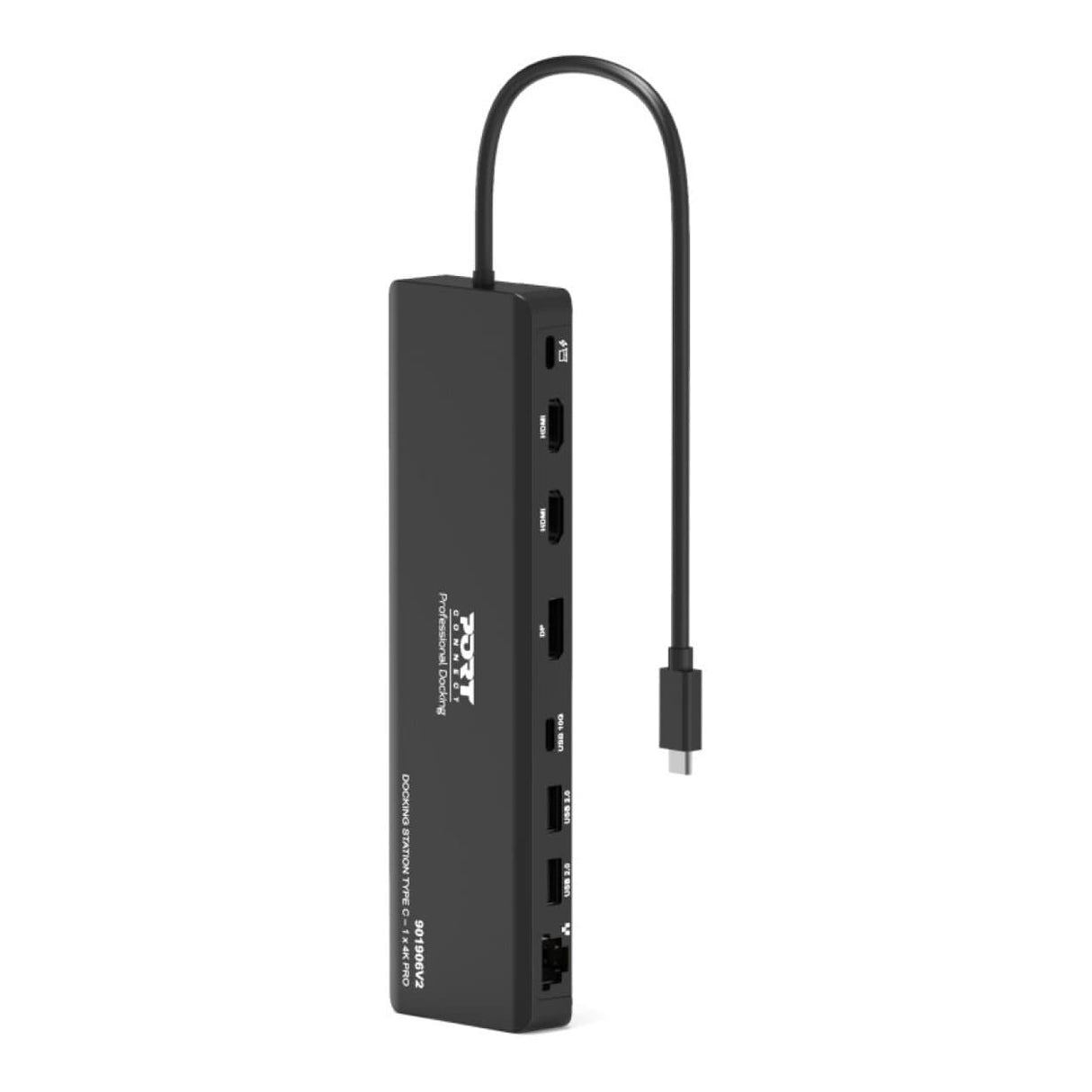 Port Designs 100W Pro V2 Multi Port USB-C 4K Docking Station 901906V2