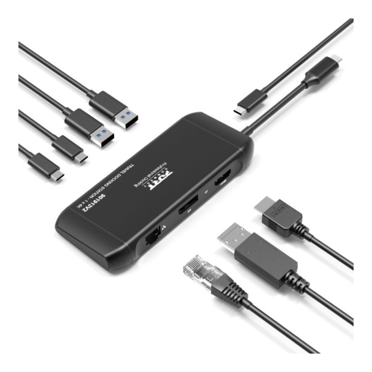Port Designs PORT Mobile 100W 7-in-1 Type-C Docking Station 901913V2