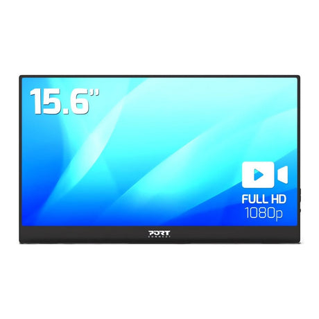 Port Designs 15.6-inch 1920 x 1080p FHD 16:9 60Hz LCD IPS Portable Monitor 902101