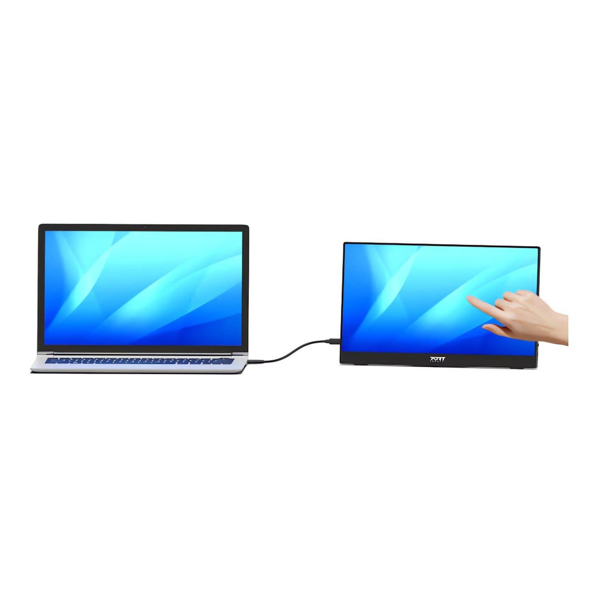 Port Designs 15.6-inch 1920 x 1080p FHD 16:9 60Hz LCD IPS Portable Touchscreen Monitor 902101T