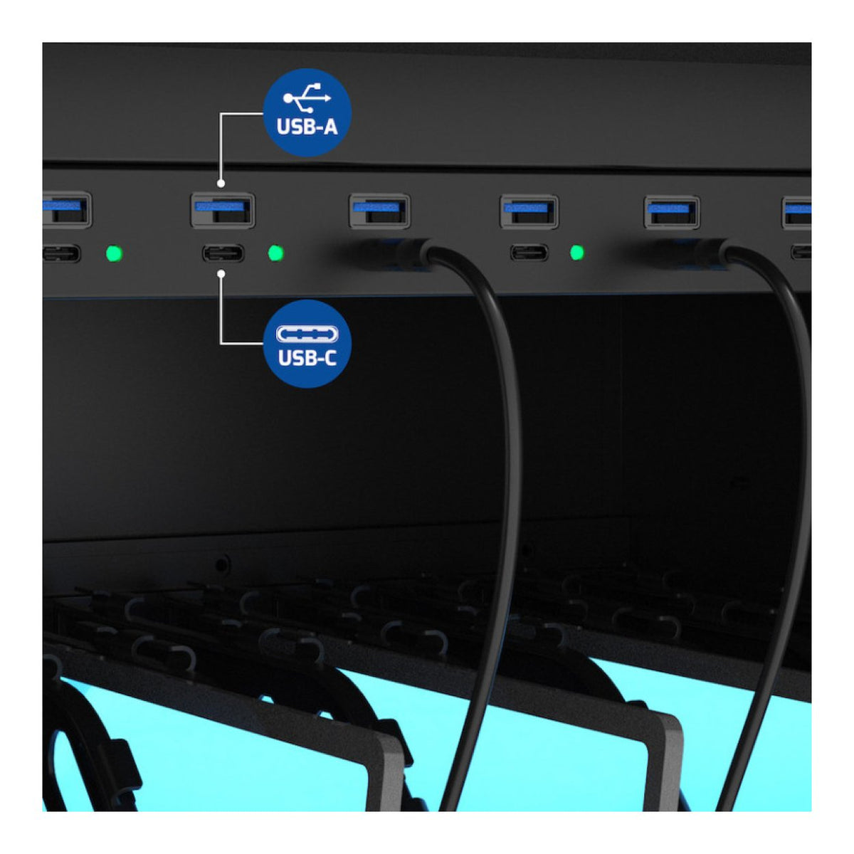 Port Designs Naotic 45W 30-device Tablet Charging Cabinet 903005