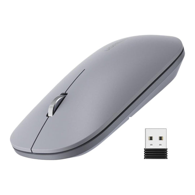 Ugreen Portable Ambidextrous 4000 DPI Optical Wireless Mouse Grey 90373