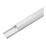 Goobay Half-Round Aluminium 33mm 1.1m Cable Duct White 90727