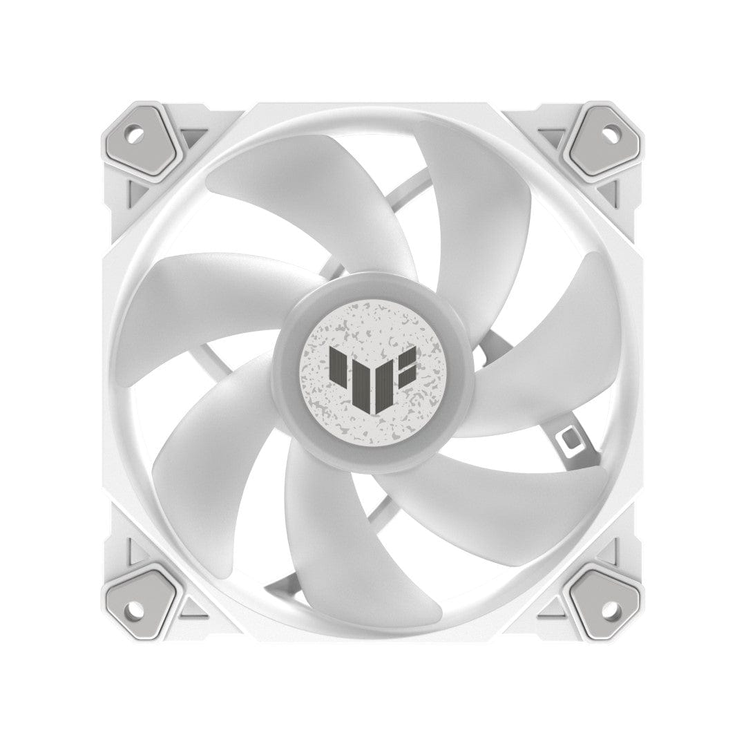 Asus TUF Gaming TF120 ARGB White Edition Computer Case Fan 120mm Single-pack 90DA0033-B09000