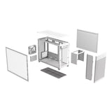 ASUS Prime AP201 Tempered Glass Micro-ATX PC Case White 90DC00G3-B39010