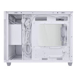 ASUS Prime AP201 Tempered Glass Micro-ATX PC Case White 90DC00G3-B39010