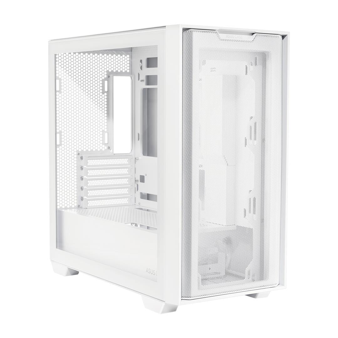 ASUS A21 Mini Tower Micro ATX PC Case White 90DC00H3-B08000