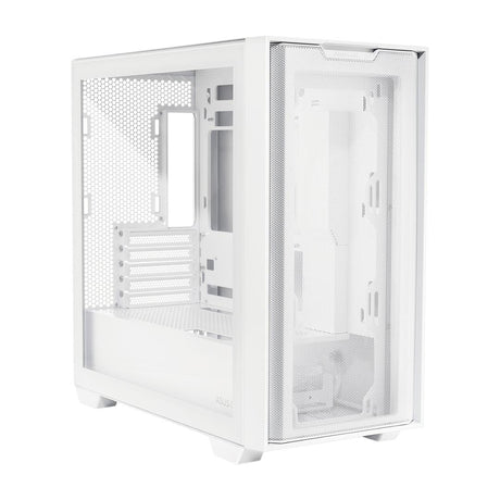 ASUS A21 Mini Tower Micro ATX PC Case White 90DC00H3-B08000