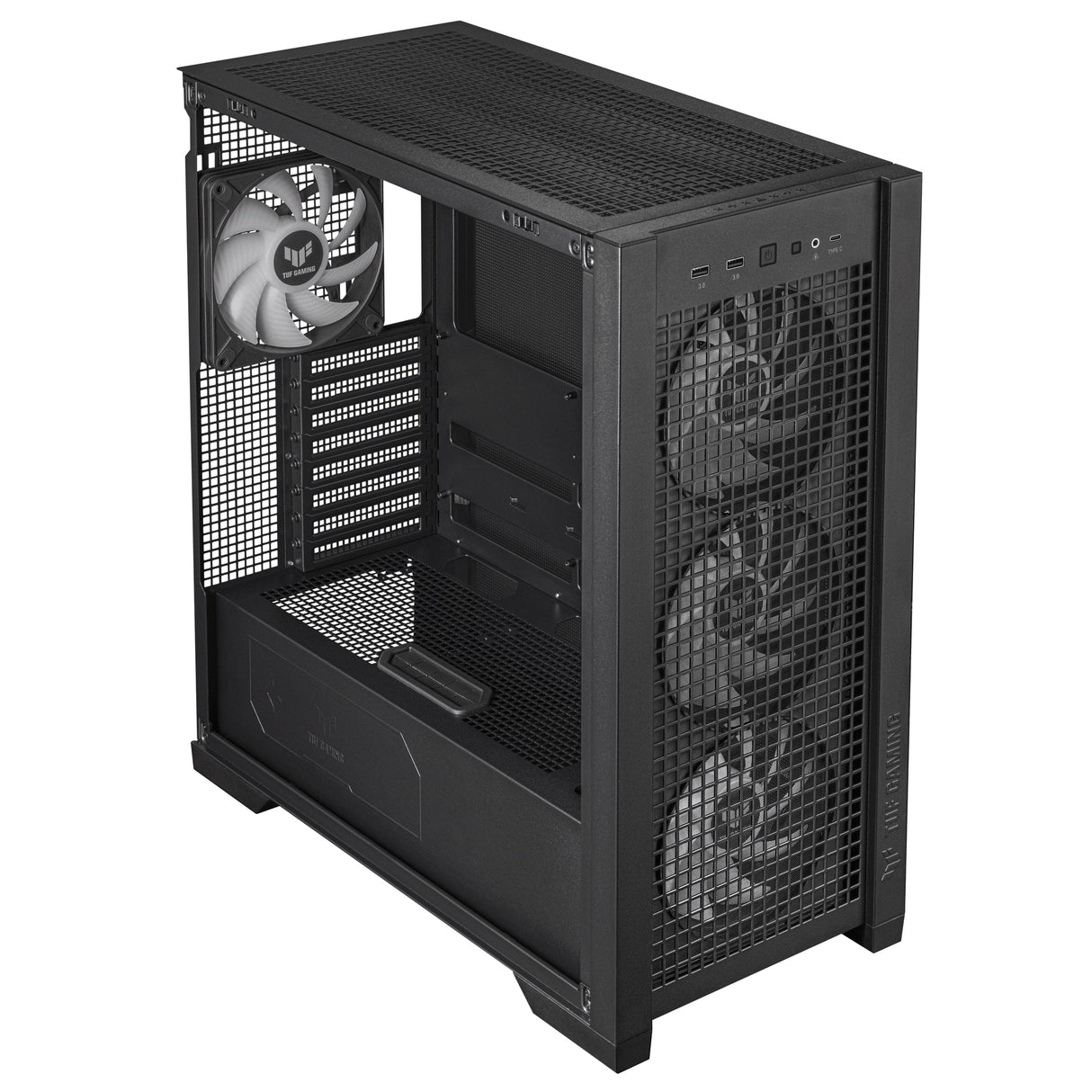 ASUS TUF Gaming GT302 ARGB Midi Tower Gaming PC Case 90DC00I0-B19000