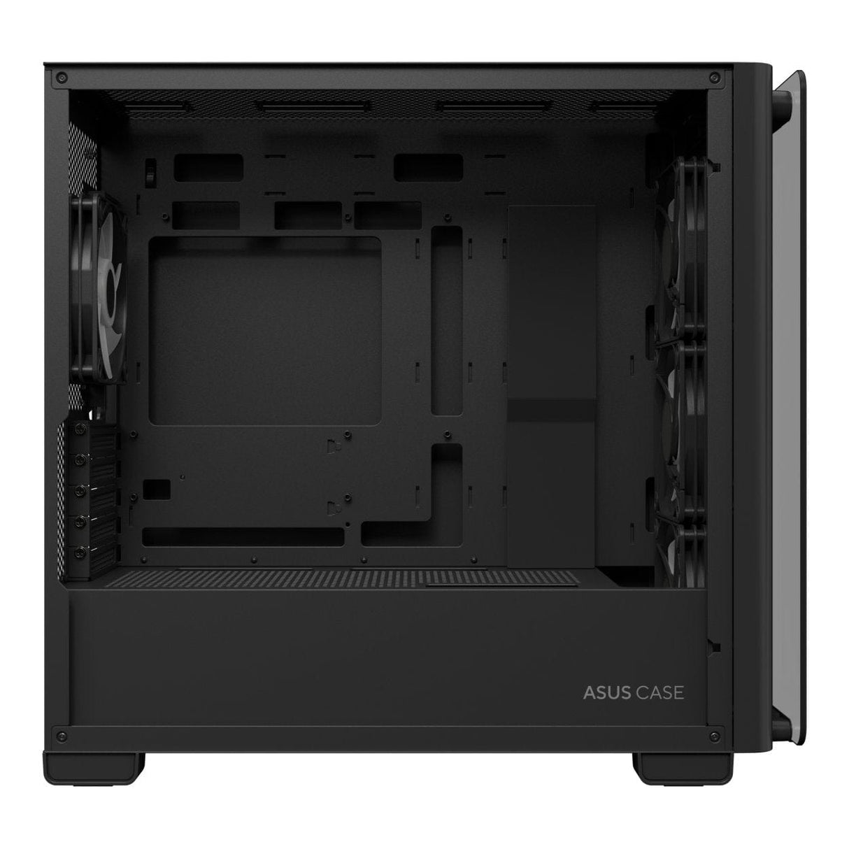 ASUS A23 PLUS ARGB mATX PC Case - Black 90DC00K0-B19010