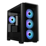 ASUS A23 PLUS ARGB mATX PC Case - Black 90DC00K0-B19010