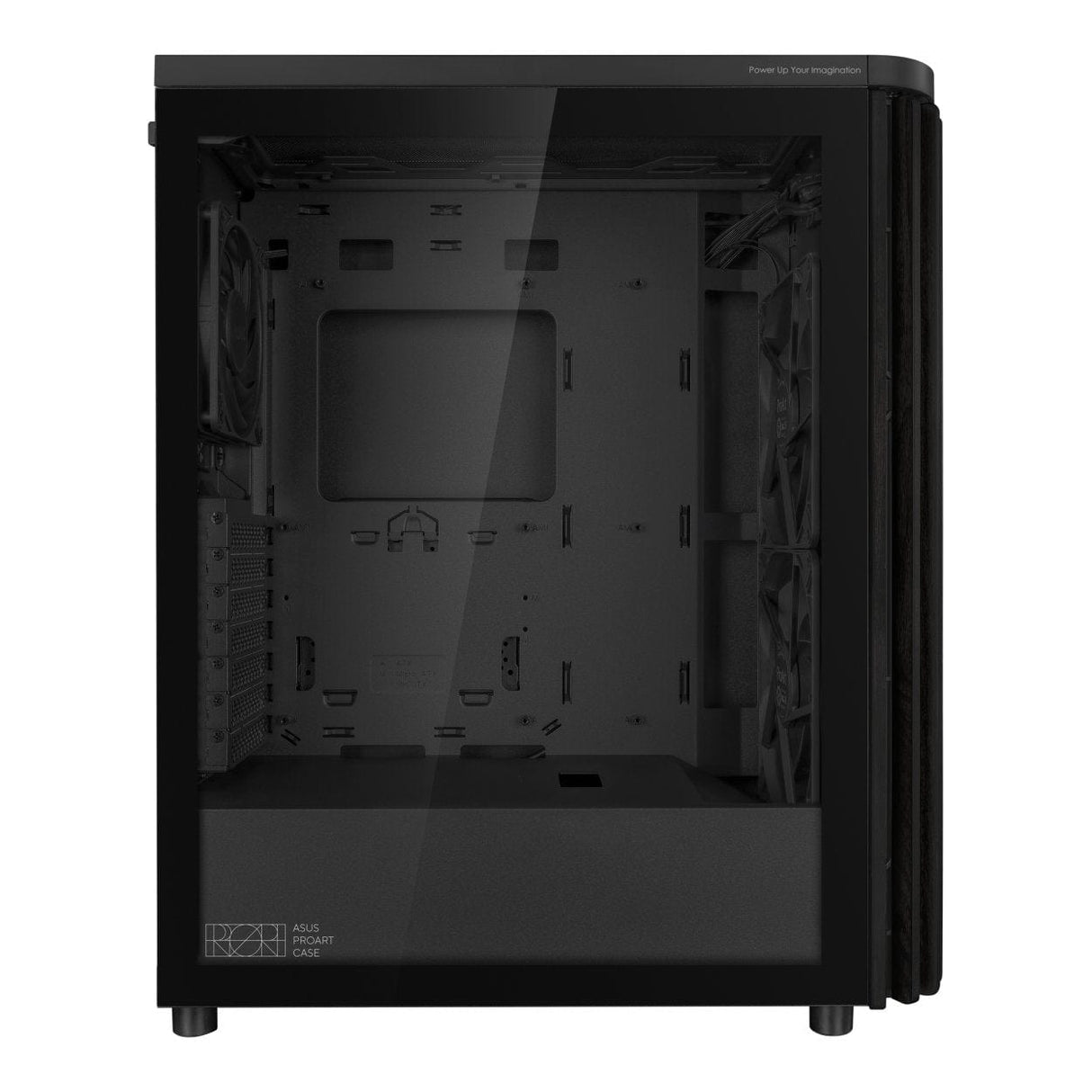ASUS ProArt PA401 Wood Edtiton ATX Tower Case with Tempered Glass Panel 90DC00M0-B39000