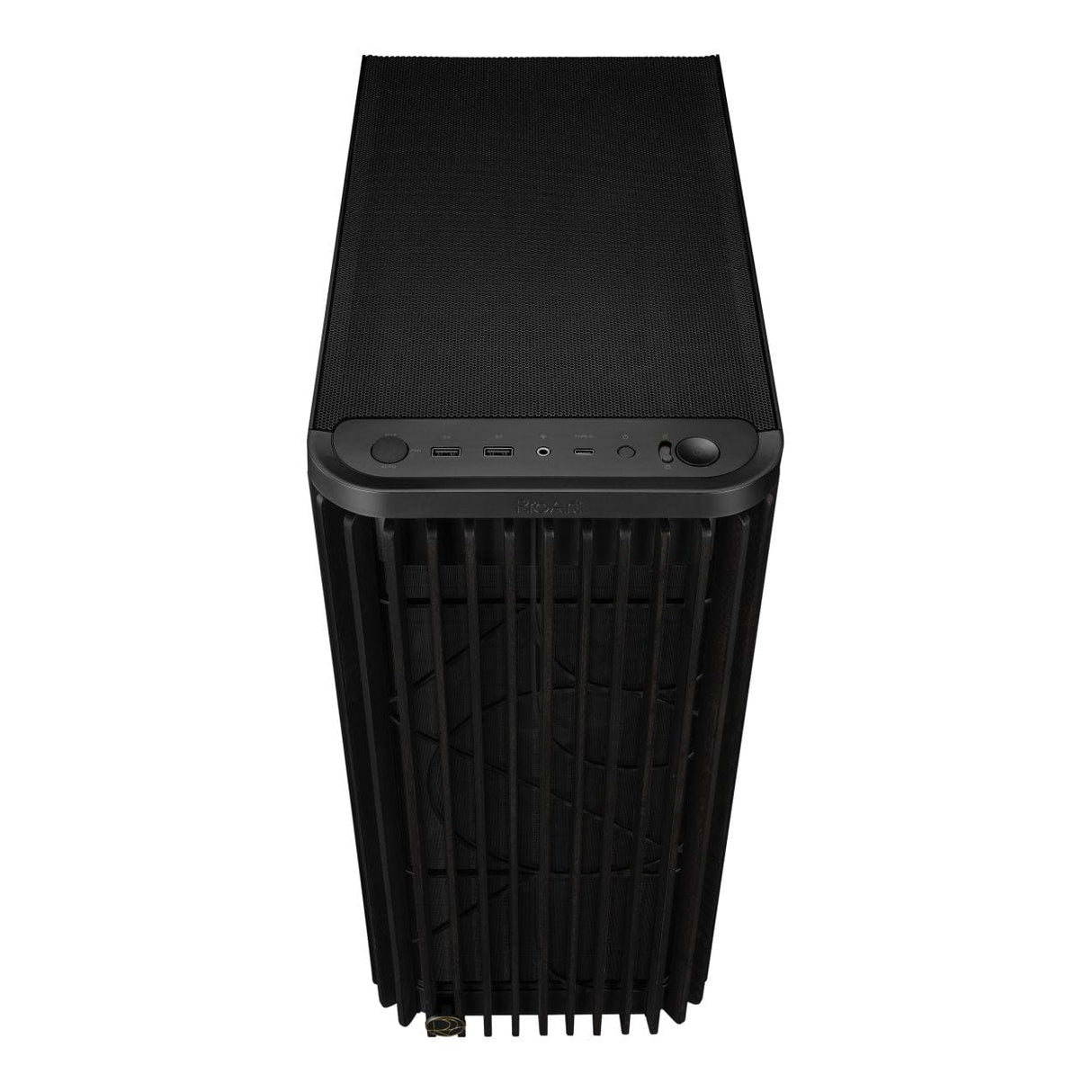 ASUS ProArt PA401 Wood Edtiton ATX Tower Case with Tempered Glass Panel 90DC00M0-B39000