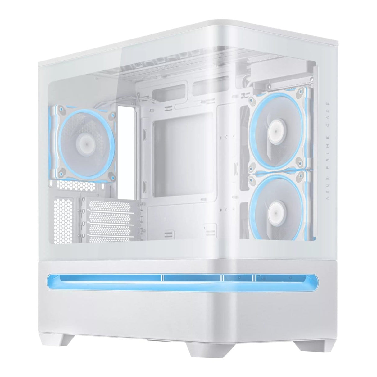 ASUS Prime AP202 ARGB Micro-ATX Gaming PC Case White 90DC00P3-B19000