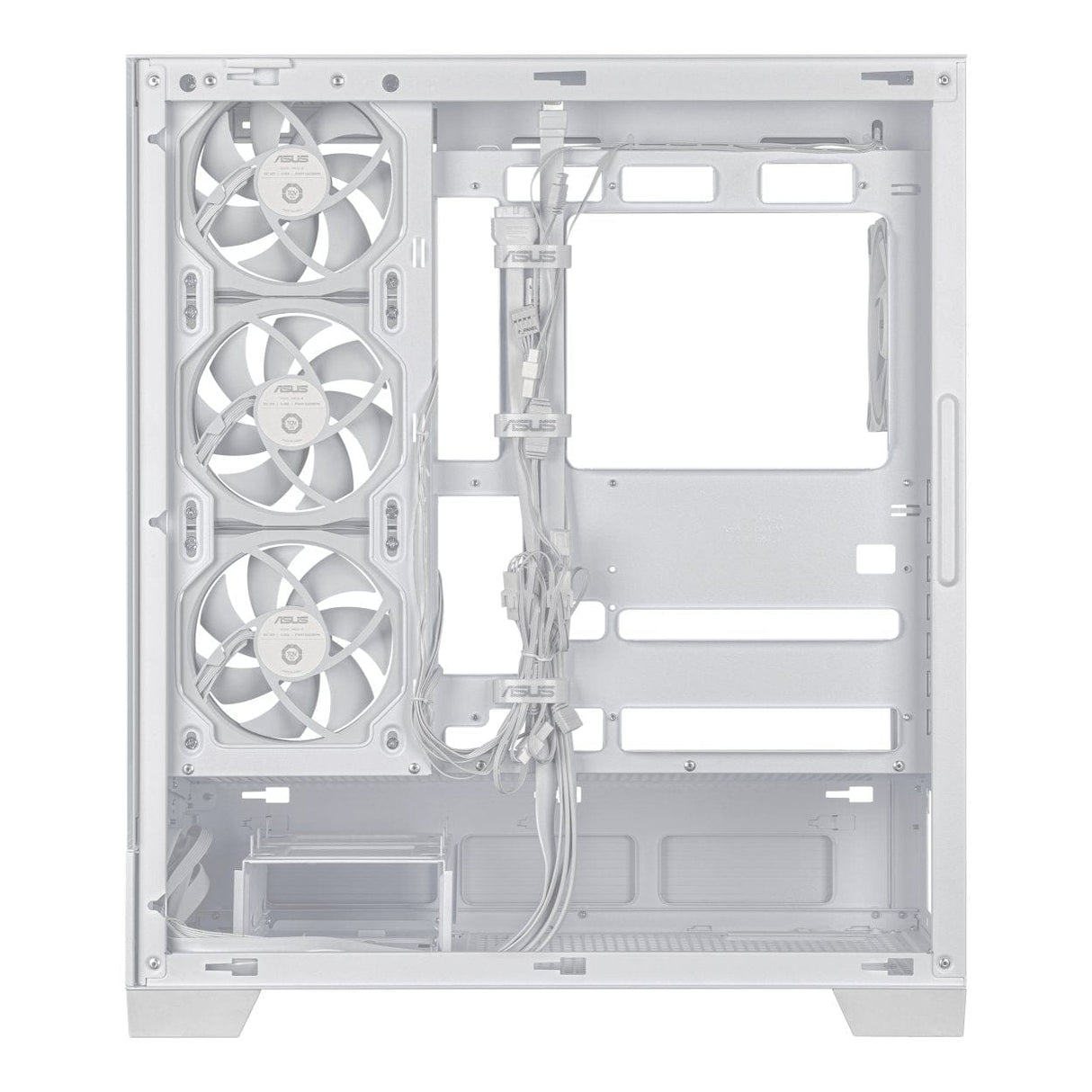 ASUS A31 Plus TG ARGB White Midi Tower PC Case 90DC00R3-B19000
