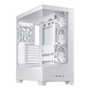 ASUS A31 Plus TG ARGB White Midi Tower PC Case 90DC00R3-B19000