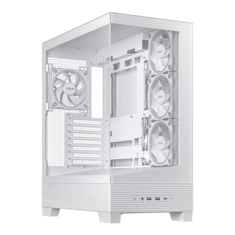 ASUS A31 Plus TG ARGB White Midi Tower PC Case 90DC00R3-B19000