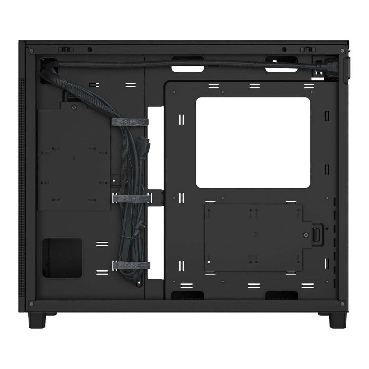 ASUS PRIME AP303 Tempered Glass Black ATX Midi-Tower Gaming PC Case 90DC00V0-B39010
