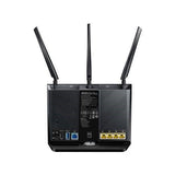 Asus RT-AC68U Wireless Router - Dual-band 2.4 GHz and 5GHz Gigabit Ethernet Black 90IG00C0-BM3010