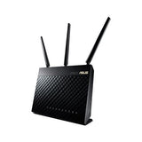 Asus RT-AC68U Wireless Router - Dual-band 2.4 GHz and 5GHz Gigabit Ethernet Black 90IG00C0-BM3010
