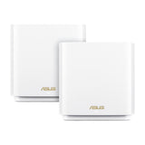 ASUS ZenWiFi AX XT8 Wireless Router - Tri-band 2.4GHz and 5GHz Gigabit Ethernet - White 90IG0590-MO3A80