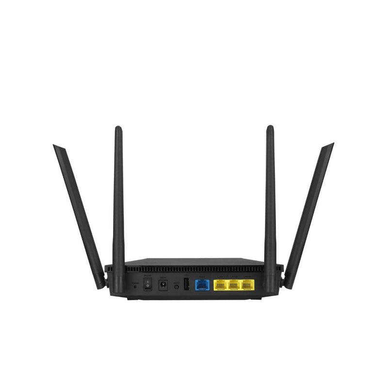 Asus RT-AX1800U Wireless Router - Dual-band 2.4GHz and 5GHz Gigabit Ethernet Black 90IG06P0-MO3530