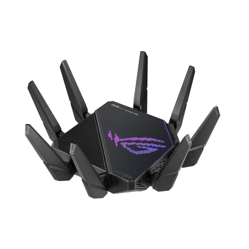 Asus ROG Rapture GT-AX11000 Pro Wireless Router - Tri-band 2.4 GHz 5GHz and 5.9GHz Gigabit Ethernet Black 90IG0720-MU2A00