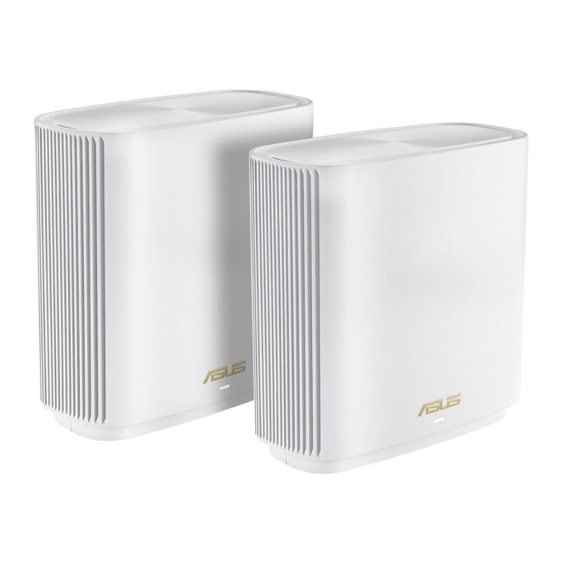 Asus ZenWiFi XT9 AiMesh AX7800 Access Point - Tri-band 2.4GHz 5GHz and 5GHz Wi-Fi 6 Single-pack White 90IG0740-MO3B60