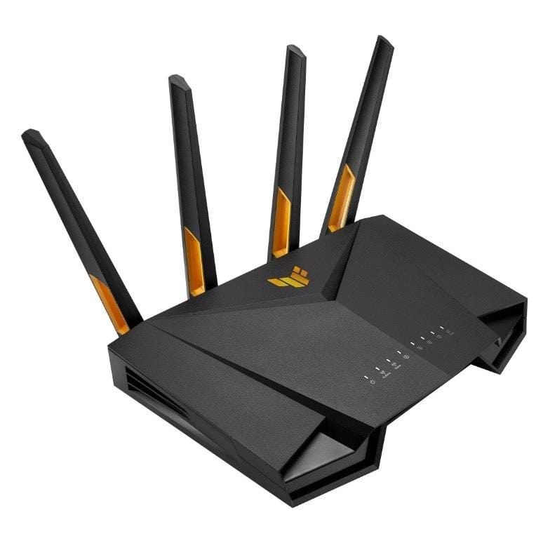 Asus TUF-AX4200 Wireless Router - Dual-band 2.4 GHz and 5GHz Gigabit Ethernet Black 90IG07Q0-MO3100