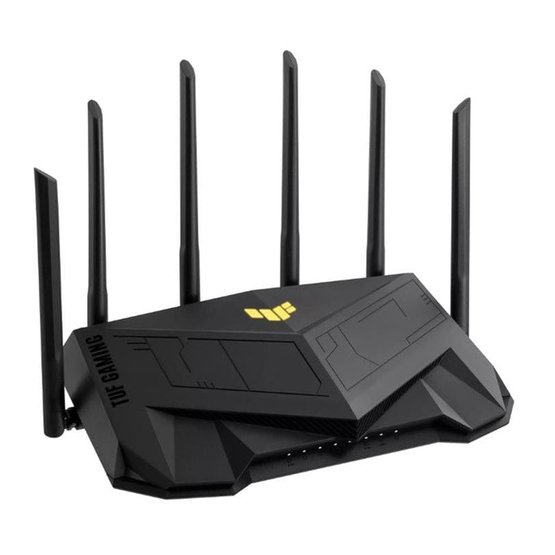 Asus TUF Gaming AX6000 Wireless Router - Dual-band 2.4 GHz and 5GHz Gigabit Ethernet Black 90IG07X0-MO3C00