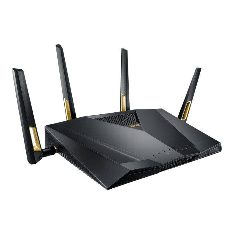 Asus RT-AX88U Wireless Router - Dual-band 2.4 GHz and 5GHz Gigabit Ethernet Black 90IG0820-MO3A00